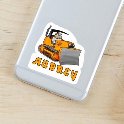 Autocollant Bulldozer Aubrey Image