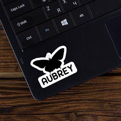 Aubrey Aufkleber Schmetterling Laptop Image