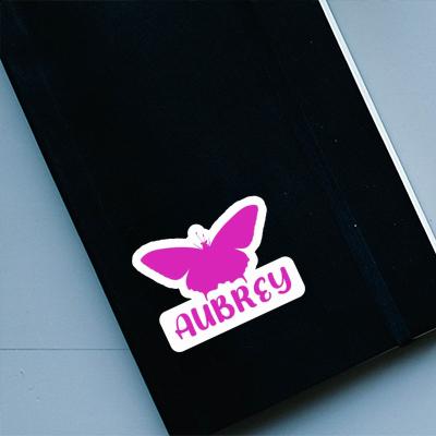 Aubrey Autocollant Papillon Laptop Image