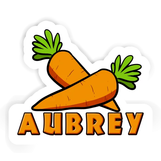 Sticker Karotte Aubrey Laptop Image