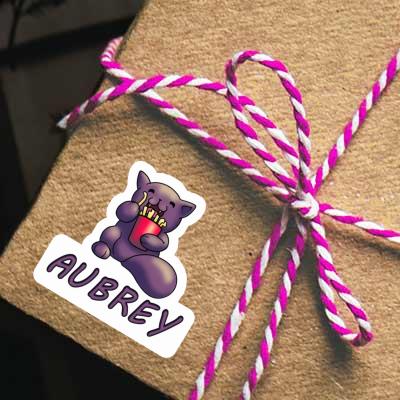 Aubrey Sticker Cat Gift package Image