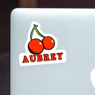 Kirsche Sticker Aubrey Laptop Image