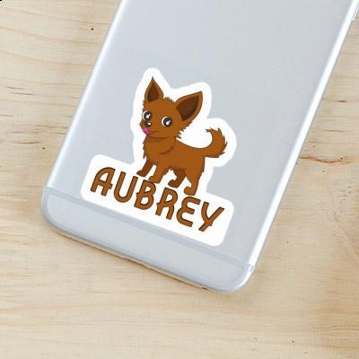 Autocollant Aubrey Chihuahua Gift package Image