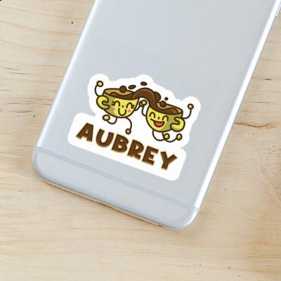 Kaffee Sticker Aubrey Notebook Image