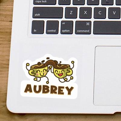 Autocollant Aubrey Kaffee Laptop Image