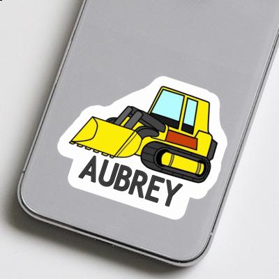 Aubrey Sticker Raupenlader Laptop Image