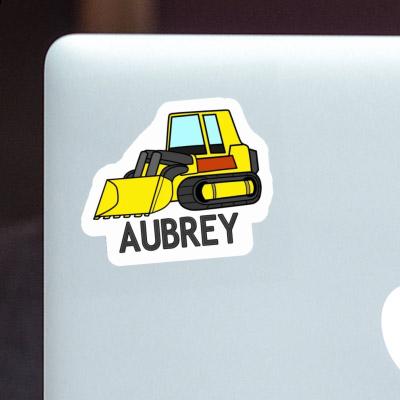 Aubrey Sticker Raupenlader Laptop Image