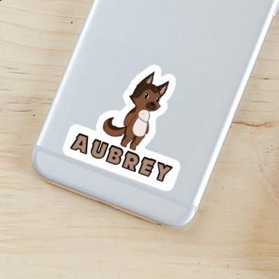 Aubrey Sticker German Sheperd Laptop Image