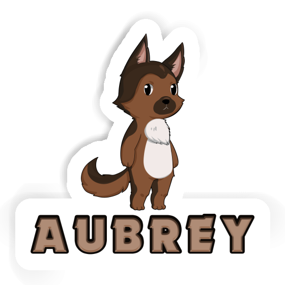 Aubrey Sticker German Sheperd Image