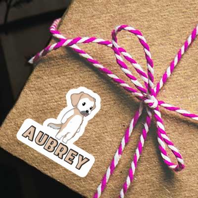 Golden Retriever Sticker Aubrey Image