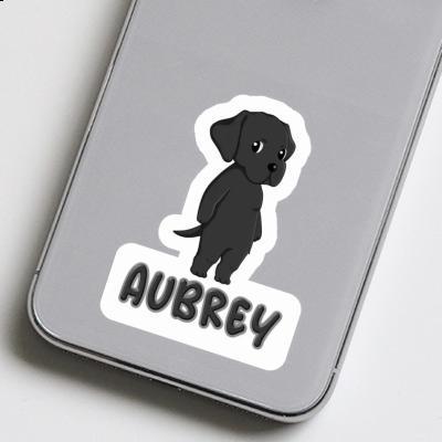 Autocollant Aubrey Labrador Gift package Image