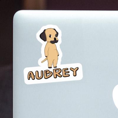 Aubrey Sticker Rhodesian Ridgeback Notebook Image