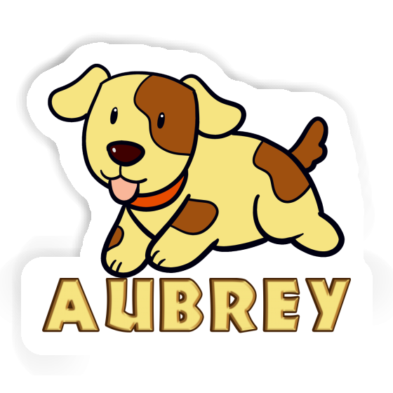 Sticker Aubrey Dog Gift package Image