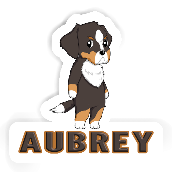 Sticker Aubrey Dog Gift package Image