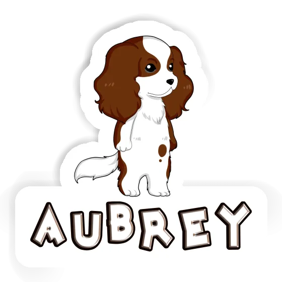 Cavalier King Charles Spaniel Sticker Aubrey Notebook Image