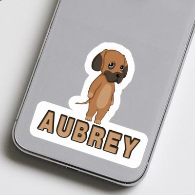 Aubrey Sticker German Mastiff Notebook Image