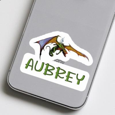 Aufkleber Drache Aubrey Notebook Image