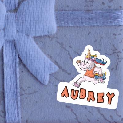 Sticker Aubrey Jogger Notebook Image