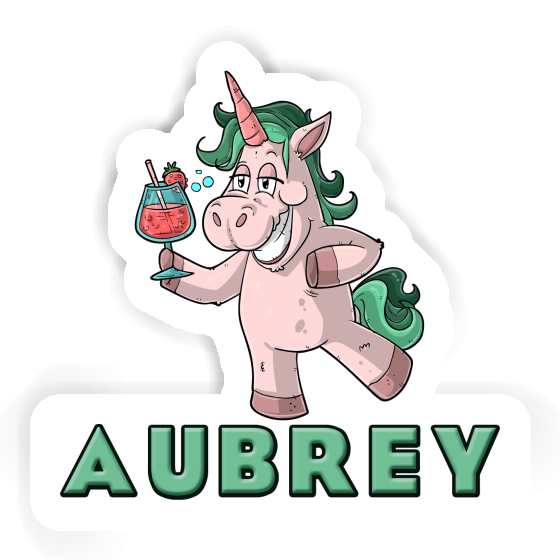 Aufkleber Aubrey Party-Einhorn Gift package Image