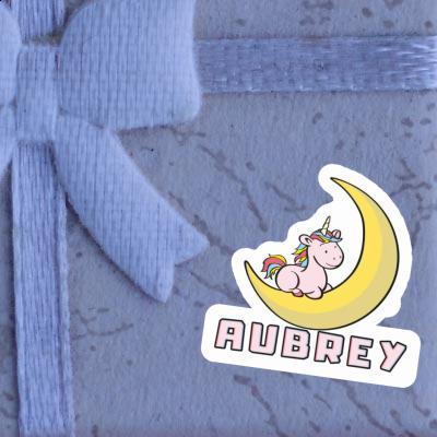 Autocollant Licorne Aubrey Notebook Image