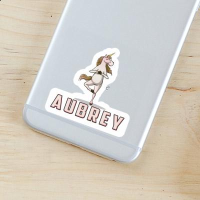 Aubrey Sticker Unicorn Notebook Image