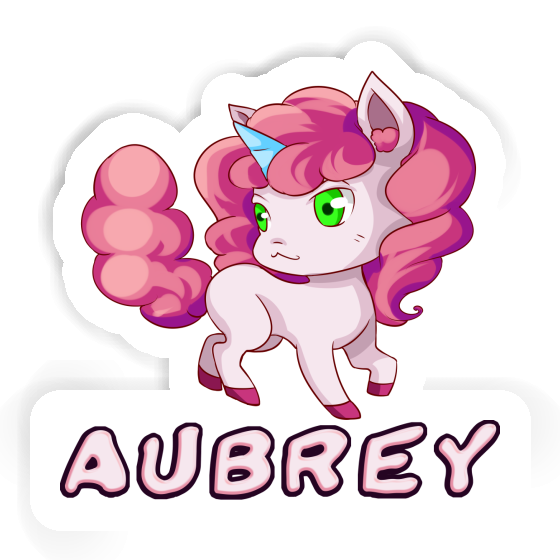 Autocollant Licorne Aubrey Gift package Image