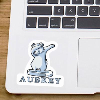 Sticker Polar Bear Aubrey Notebook Image