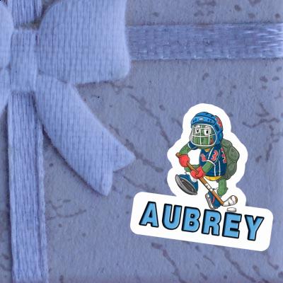 Aufkleber Eishockeyspieler Aubrey Gift package Image