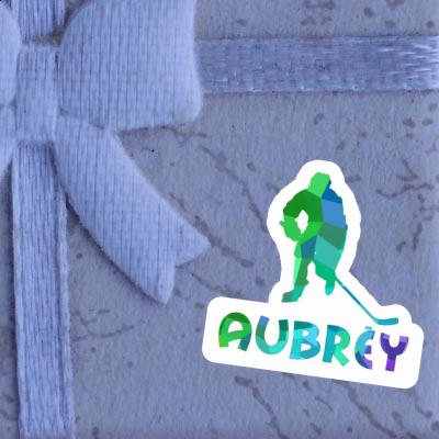 Sticker Aubrey Hockey Player Gift package Image