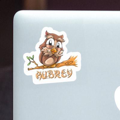 Sticker Aubrey Owl Laptop Image