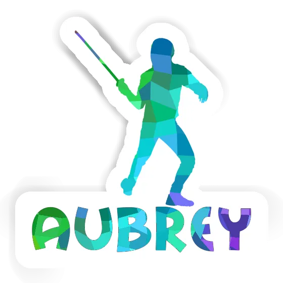 Aubrey Sticker Fencer Gift package Image