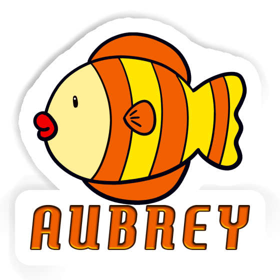 Poisson Autocollant Aubrey Notebook Image