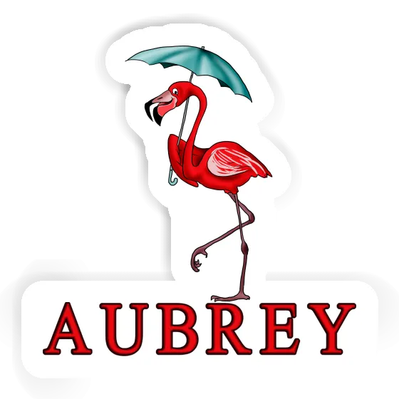 Aubrey Aufkleber Flamingo Gift package Image