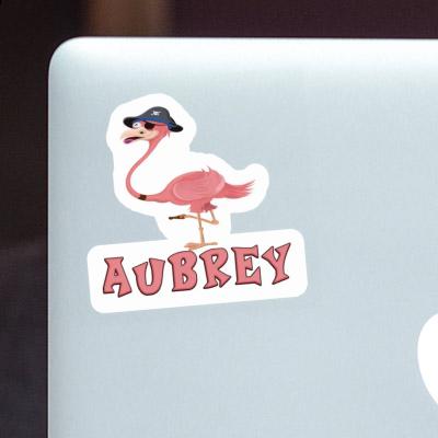 Aubrey Sticker Flamingo Image