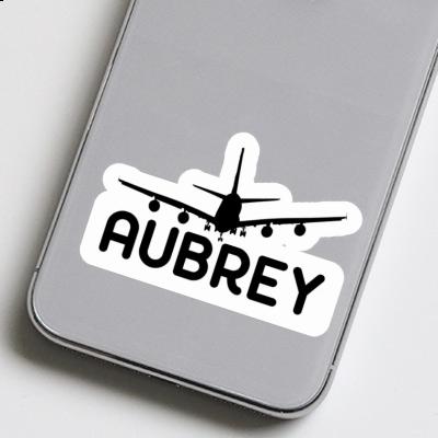 Airplane Sticker Aubrey Laptop Image