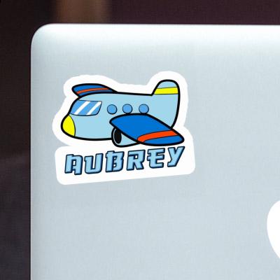 Aubrey Sticker Airplane Laptop Image