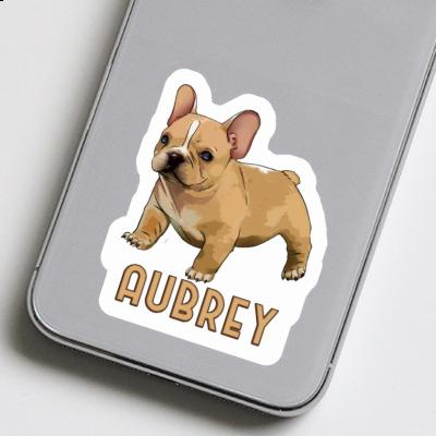 Bulldog français Autocollant Aubrey Laptop Image