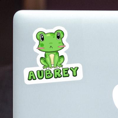 Sticker Frosch Aubrey Image