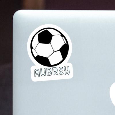 Ballon de foot Autocollant Aubrey Notebook Image