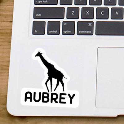 Sticker Giraffe Aubrey Image