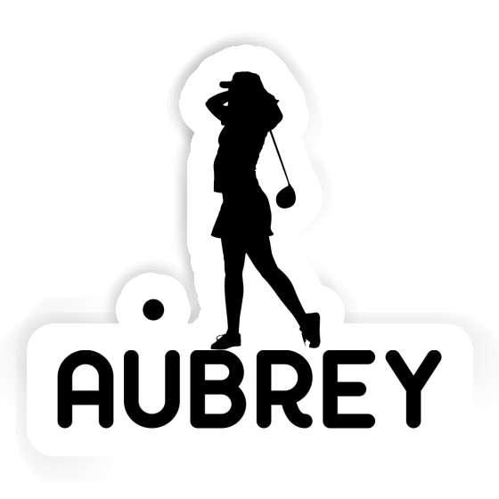 Golfeuse Autocollant Aubrey Notebook Image