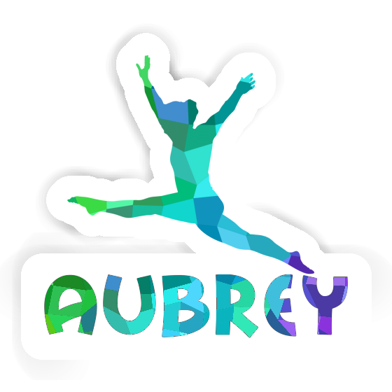 Sticker Aubrey Gymnast Notebook Image