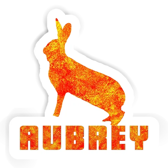 Aubrey Autocollant Lapin Image