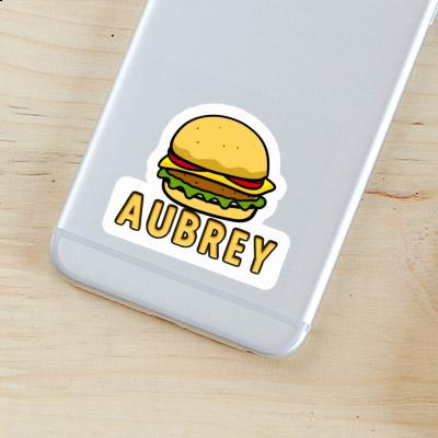 Aubrey Autocollant Beefburger Notebook Image