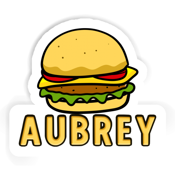 Aubrey Autocollant Beefburger Notebook Image