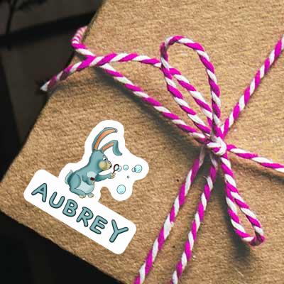 Aubrey Autocollant Lapin Gift package Image