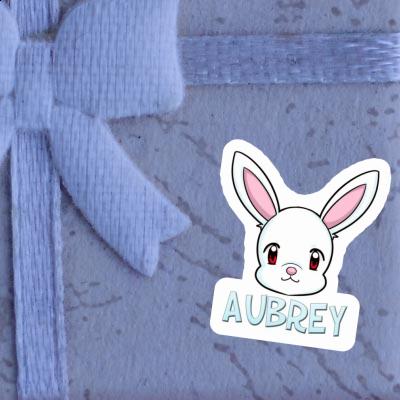 Aubrey Autocollant Lapin Laptop Image