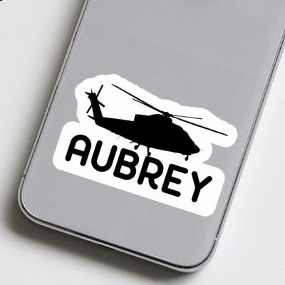 Aubrey Sticker Helicopter Image