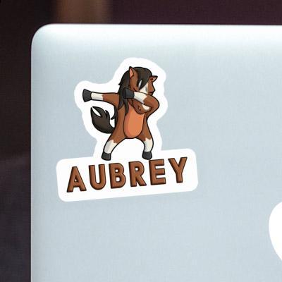 Autocollant Cheval Aubrey Laptop Image