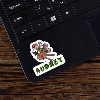 Aubrey Sticker Christmas Horse Gift package Image